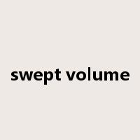 swept volume是什么意思