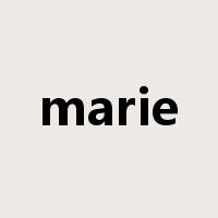 marie是什么意思