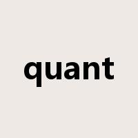 quant是什么意思