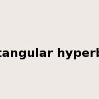 rectangular hyperbola是什么意思