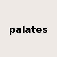 palates是什么意思