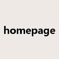 homepage是什么意思