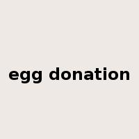 egg donation是什么意思