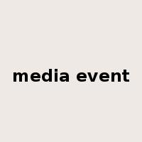 media event是什么意思