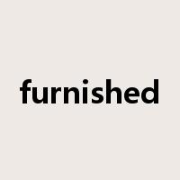 furnished是什么意思