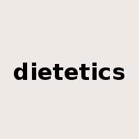 dietetics是什么意思
