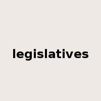 legislatives是什么意思