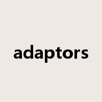 adaptors是什么意思