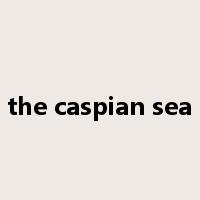 the caspian sea是什么意思