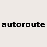 autoroute是什么意思