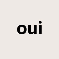 oui是什么意思