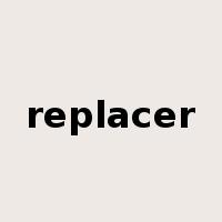 replacer是什么意思