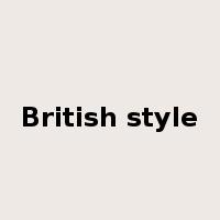 British style是什么意思
