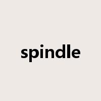 spindle是什么意思