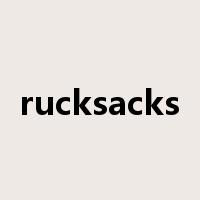 rucksacks是什么意思
