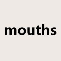 mouths是什么意思