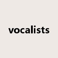 vocalists是什么意思