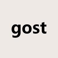 gost是什么意思