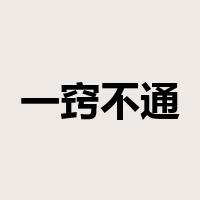 一窍不通是什么意思