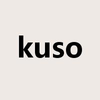 kuso是什么意思