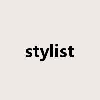 stylist是什么意思