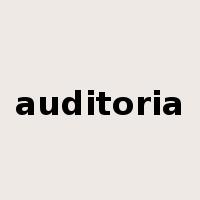 auditoria是什么意思