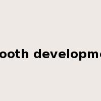 smooth development是什么意思
