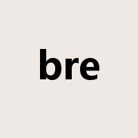 bre是什么意思
