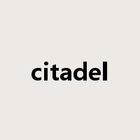 citadel是什么意思