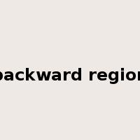 backward region是什么意思