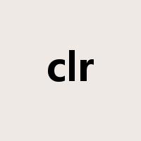 clr是什么意思