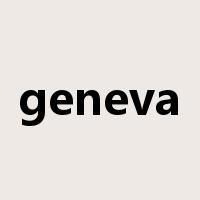 geneva是什么意思