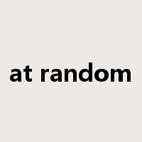 at random是什么意思