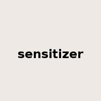 sensitizer是什么意思