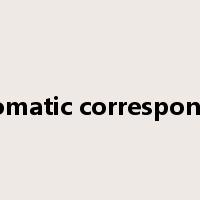 diplomatic correspondent是什么意思