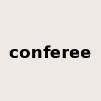 conferee是什么意思
