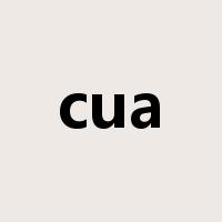 cua是什么意思