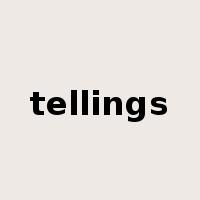 tellings是什么意思