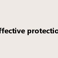 effective protection是什么意思