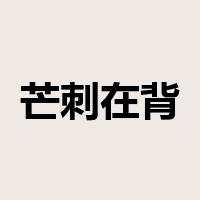 芒刺在背是什么意思