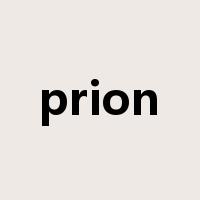 prion是什么意思