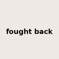 fought back是什么意思
