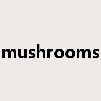 mushrooms是什么意思