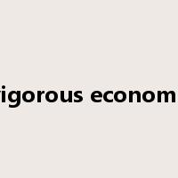 vigorous economy是什么意思