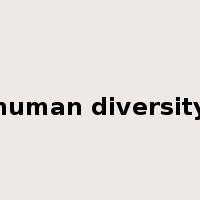 human diversity是什么意思