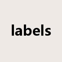 labels是什么意思