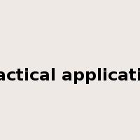 practical application是什么意思