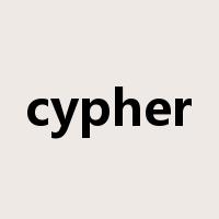 cypher是什么意思