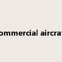 commercial aircraft是什么意思