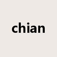 chian是什么意思
